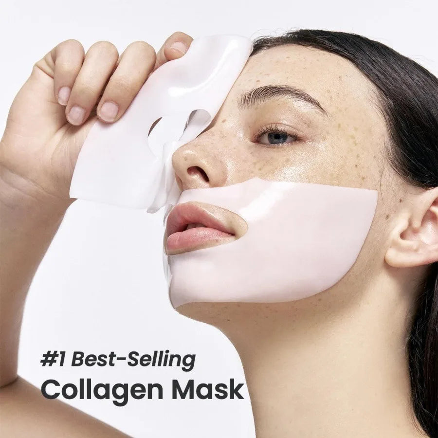 LUMIRELAX Bio Collagen Face Mask - Hydrating Sheet Masks (1/4/10 Pack)