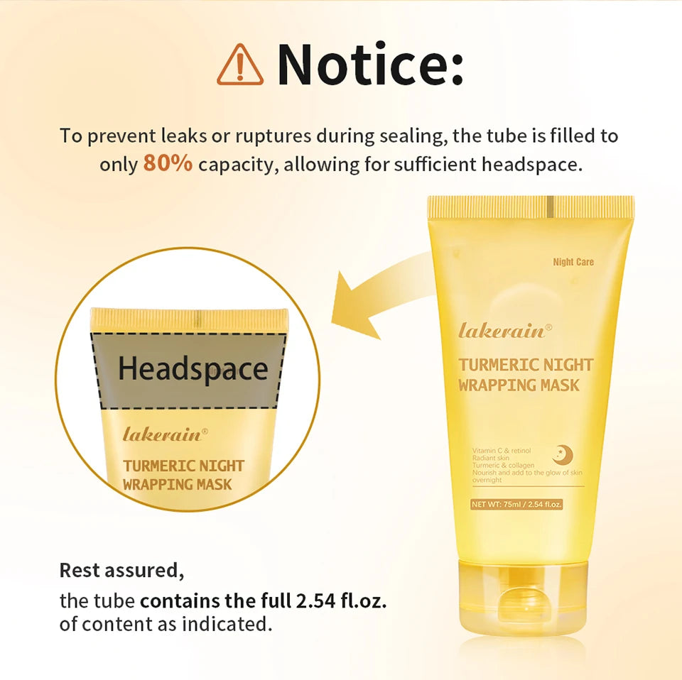 LUMIRELAX Collagen Night Wrapping Mask - Restorative Peel-Off Treatment