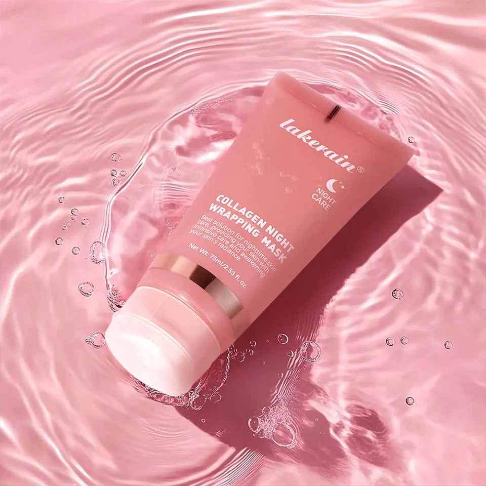 LUMIRELAX Collagen Night Wrapping Mask - Restorative Peel-Off Treatment