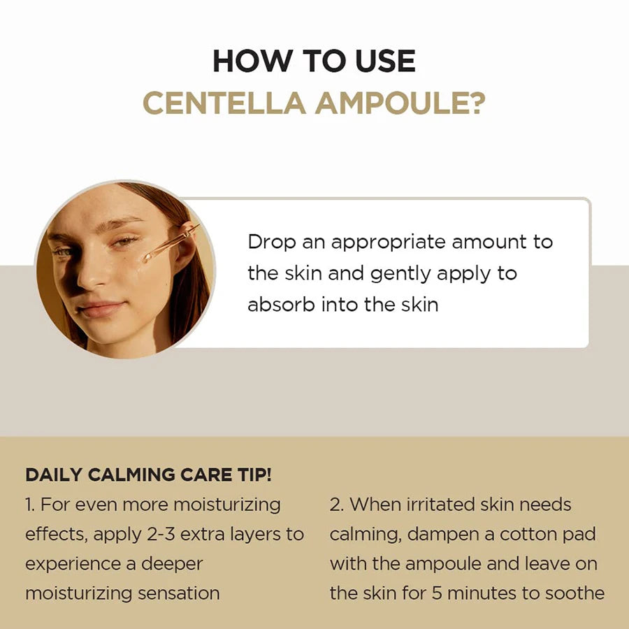 LUMIRELAX Madagascar Centella Asiatica Ampoule - Deep Hydration & Anti-Aging Serum 100ml