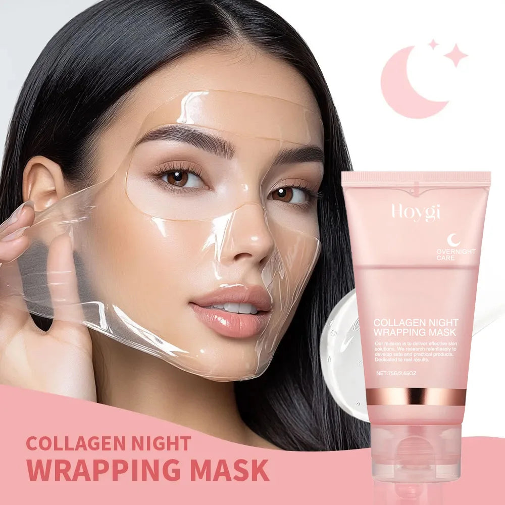 LUMIRELAX Collagen Overnight Mask - Korean Night Wrapping Treatment